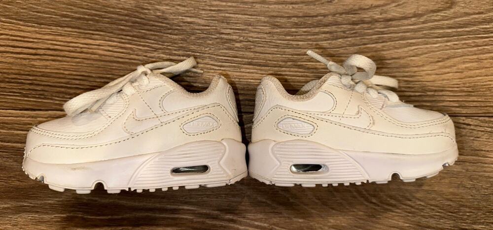 Nike Air Max 90 Shoes Toddler In White Size 4C US